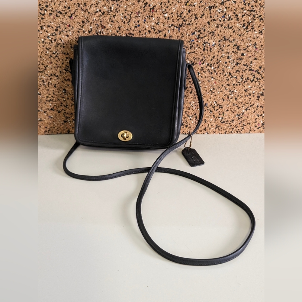 Vintage 80's COACH  compact pouch USA